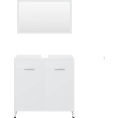 vidaXL Bathroom Set Engineered Wood