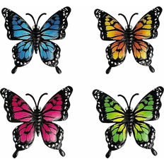 Shein pcpcs Metal Butterfly Wall Fence Art Decoration Suitable