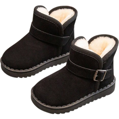 Buckle Boots Children's Shoes Shein AutumnWinter Childrens Short Boots For Toddler Girls Boys Casual Boots Baby Thickened Snow Boots Big Kids Shoes