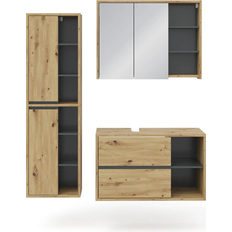 VICCO Conjunto De Muebles De Baño Viola 3 Piezas
