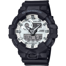 G-Shock Casio GA-700 Series Analog-Digital High Contrast Black and Brilliant White GA700WD-1A