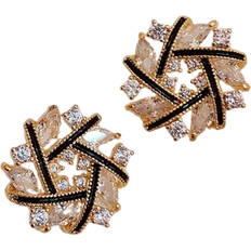 Shein Rhinestone Decor Stud Earrings