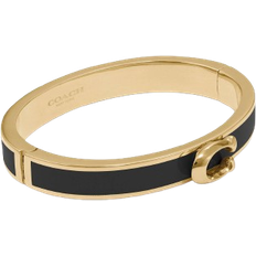 Coach f67480 signature push hinged bangle