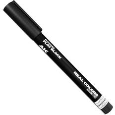 AK Interactive Flat Black Real Colours Acrylic Paint Marker RCM033
