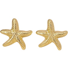 Shein 1 Pair Of Stylish, Elegant And Simple Starfish Earrings