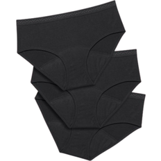 Libresse Teen Hipster Ample Menstrual Panties 3-pack - Black