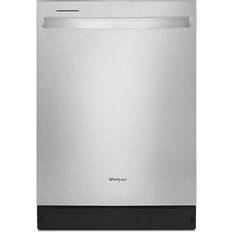 Dishwashers Whirlpool 24 Inch Top Control Built-In Tub Dishwasher Stainless Steel