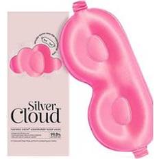 Pink Sleep Masks Silver Cloud Fuchsia Contoured Sleep Mask