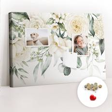 Green Bulletin Boards East Urban Home Lyusi Wall Mounted Cork Board 40cm H x 60cm W x 2.5cm D