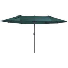 Garden & Outdoor Environment Dakota Fields Market Parasol 455cm Lime Green 455cm W x 265cm D