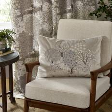 Morris & Co Cushion Covers Morris & Co Brook Floral Rectangular Throw Pillow Cushion Cover White