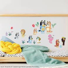 Disney Interior Decorating Disney Bluey Family and Friends Peel Stick Wall Decals RMK5457SCS