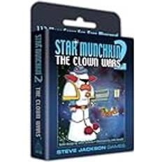 Steve Jackson Games Star Munchkin 2 The Clown Wars Fast-Paced Card Game Expansion