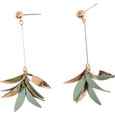Shein Leaf Drop Earrings