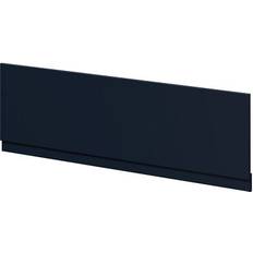 Napoli Deep Blue MDF 1700mm Front Bath Panel With Plinth