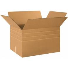 Shipping, Packing & Mailing Supplies Multi Depth Corrugated Boxes 24 x 18 x 18 Kraft Bundle of 15