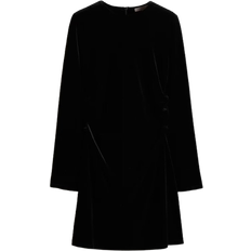 H&M Figurnær Trikotkjole - Sort