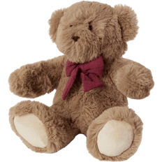 Ahlens Åhléns Gosedjur Teddybjörn Med Fluga Mjukisdjur Brun ONESIZE