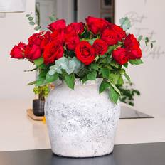 Fays Flowers Red Roses Bouquet 30 x 30 x 50 cm