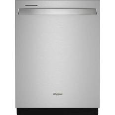 Dishwashers Whirlpool 24 Inch Top Control Built-In Tub Dishwasher Stainless Steel