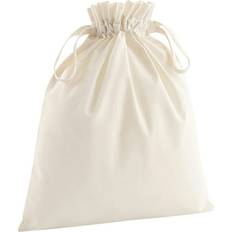 Natural Backpacks Westford Mill Organic Cotton Drawstring Bag - Natural