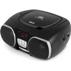 Akai CD Radio Boombox Black