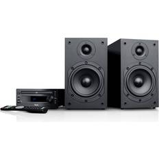 Impianti Audio Teufel Stereoanlage Kombo 11 mit CD-MP3-Player DAB+ Bluetooth Schwarz