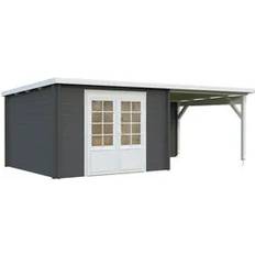 Palmako Friggebodar Palmako Ella 8.7+8.2 m2 PNT7012W2 (Byggnadsarea )