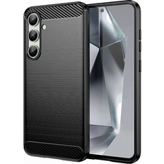 Samsung Galaxy S24 FE Mobilskal A-One Brand Galaxy S24 FE Mobilskal Carbon Flexible Svart