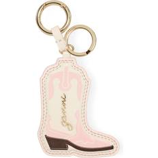 Western Boot Keyring - Women - White