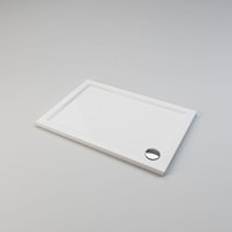 Showers Elegant Stone Shower Tray 1100 x 800 x 40 mm White
