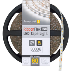 Fairy Lights & Light Strips Armacost Lighting RibbonFlex Pro 24V 3000K 60LEDs/M IP20 5M Under Cabinet 196.8 W in White Light Strip