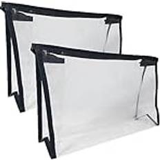 Dental Aesthetics Clear Toiletry Bag Cosmetics PVC Travel Liquids - Transparent