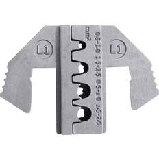 Handverktyg Toolcraft TO-9627219 Crimp Inset JPT Flat Contact 0.5 up to 2.5 mm Crimping Plier