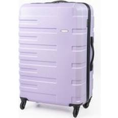 Lightweight Hard Shell Wheeled Suitcase Hold Cabin Luggage with Wheels Small