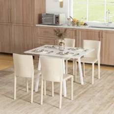 Homcom Extendable Kitchen for 2-4 Dining Table