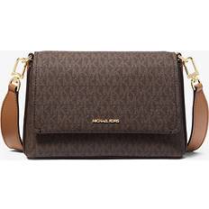 Michael Kors Axelremsväska Small Signature Logo Crossbody Bag - Brown