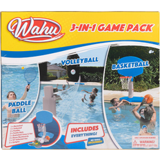 Wahu 3-in-1 Game Pack Multi Swimming Pool Volleyball Set