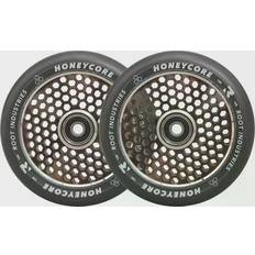 Hjul Root Industries Honeycore Svart 120mm Kickbike Hjul 2-Pak Mirror