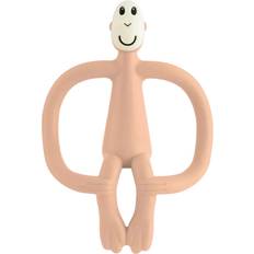 Matchstick Monkey Teething Toy and Gel Applicator Peach