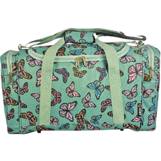 5 cities 21" cabin bag carry on holdall flight gym bag butterfly 32l 54x30x20cm