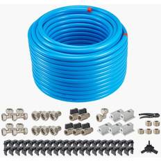Gasoline Compressors VEVOR Air Compressor Line Kit 3/4 x 200FT HDPE Aluminum