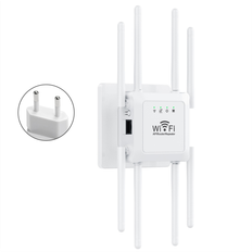 Access Points, Bridges & Repeaters Tauoh 8-Antenna Wifi Wireless Repeater 300Mbps Signal Amplifier