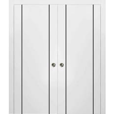 Doors SartoDoors French Double Pocket Doors 84 84 inches Interior Door (x)