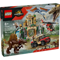 LEGO Jurassic World Spinosaurier & Quetzalcoatlus Hubschrauber-Einsatz 76976