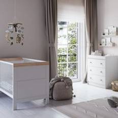 Little Acorns Florence Cot Bed and 3 Drawer Chest Nursery Set
