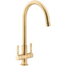 Abode Pico Monobloc Kitchen Tap Brushed Brass