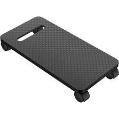 Orico Desktop Computer Stand On Wheels Black