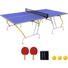 9FT Foldable Table Tennis Table with Cover