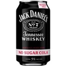Beer & Spirits Jack Daniels Whiskey & Zero Sugar Cola Premix Can 330 ml 70cl